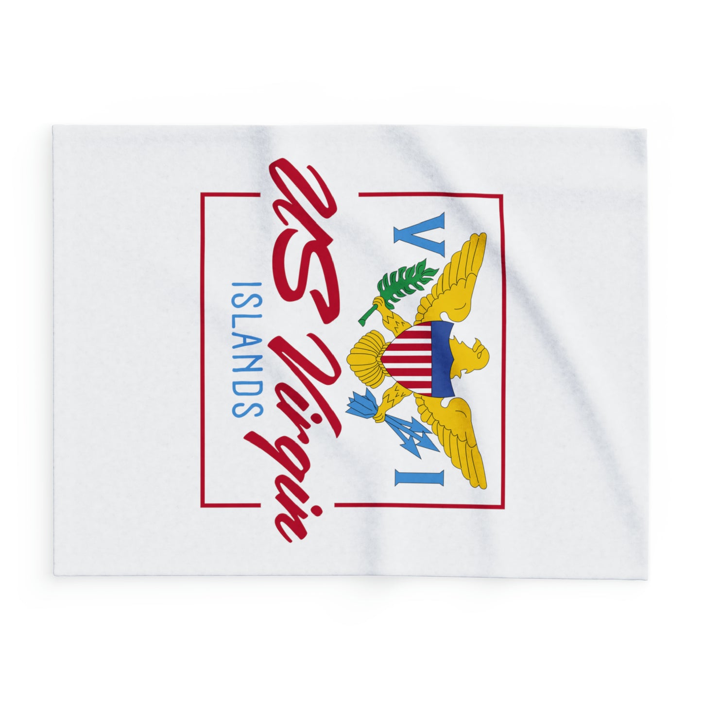 US Virgin Islands Arctic Fleece Blanket