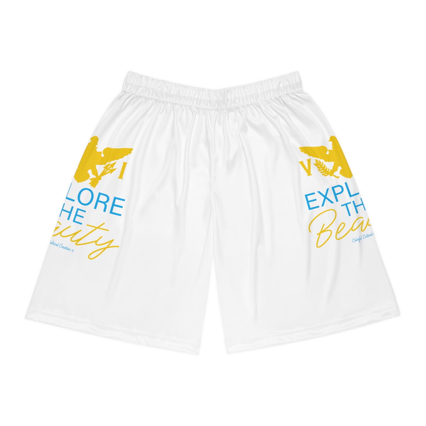 Explore the Beauty Basketball Shorts (AOP)