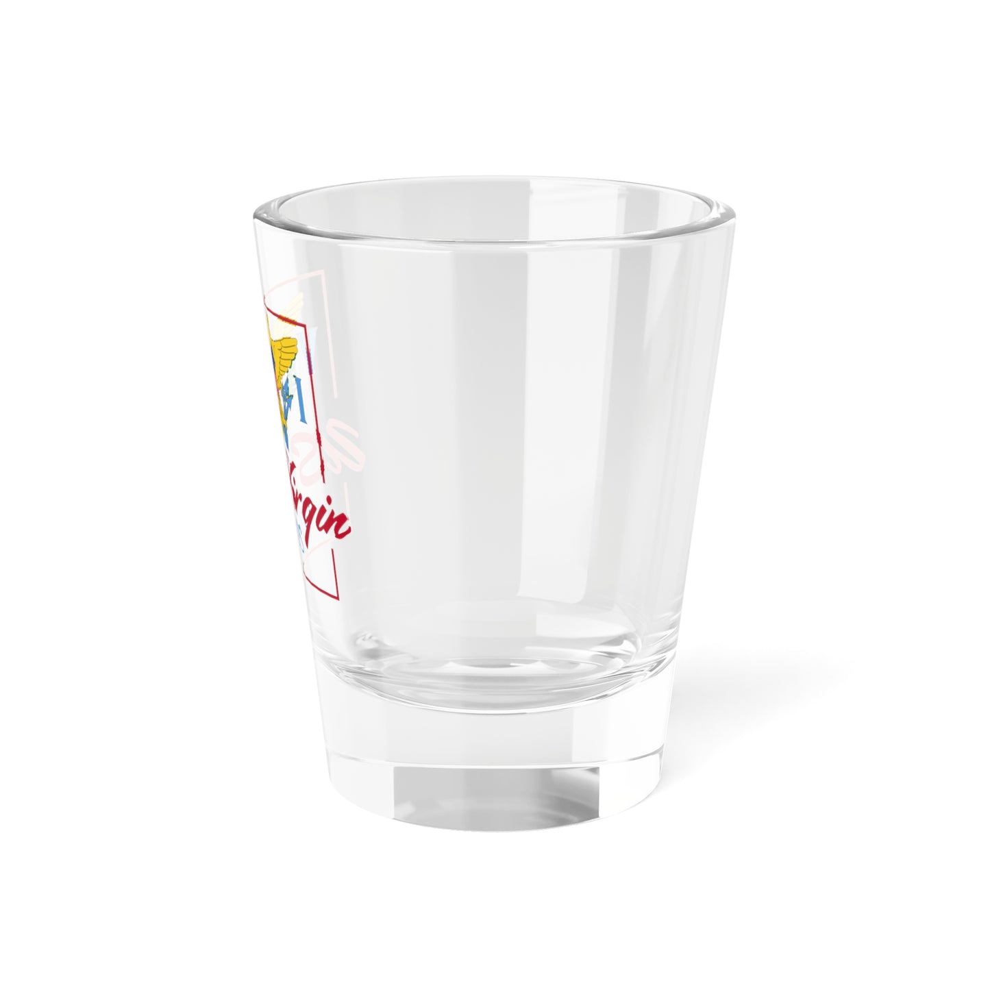 US Virgin Islands Shot Glass, 1.5oz