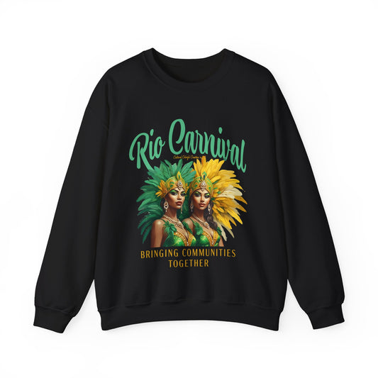 Rio de Janeiro Carnival Together Unisex Heavy Blend™ Crewneck Sweatshirt