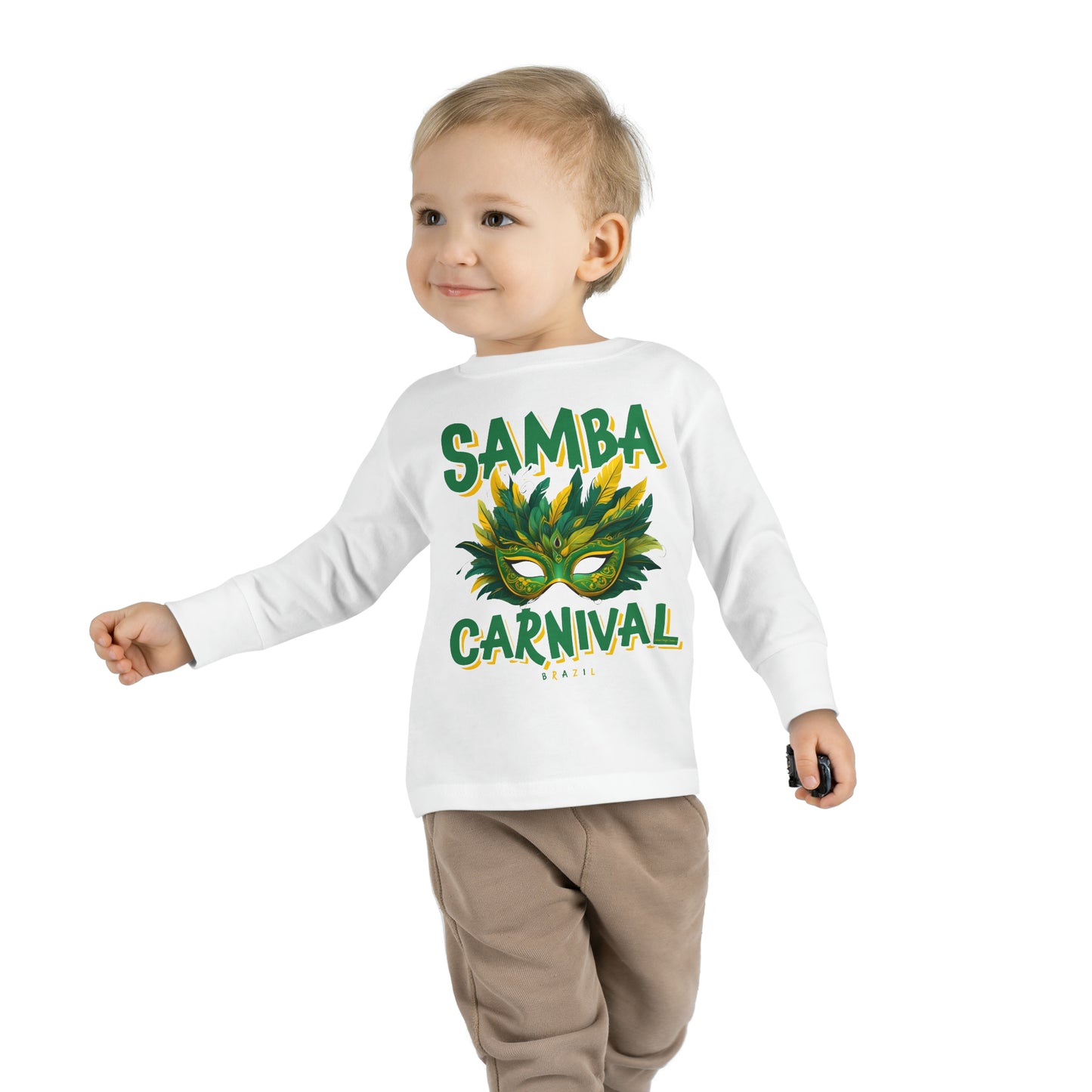 Samba Rio de Janeiro Carnival Toddler Long Sleeve Tee