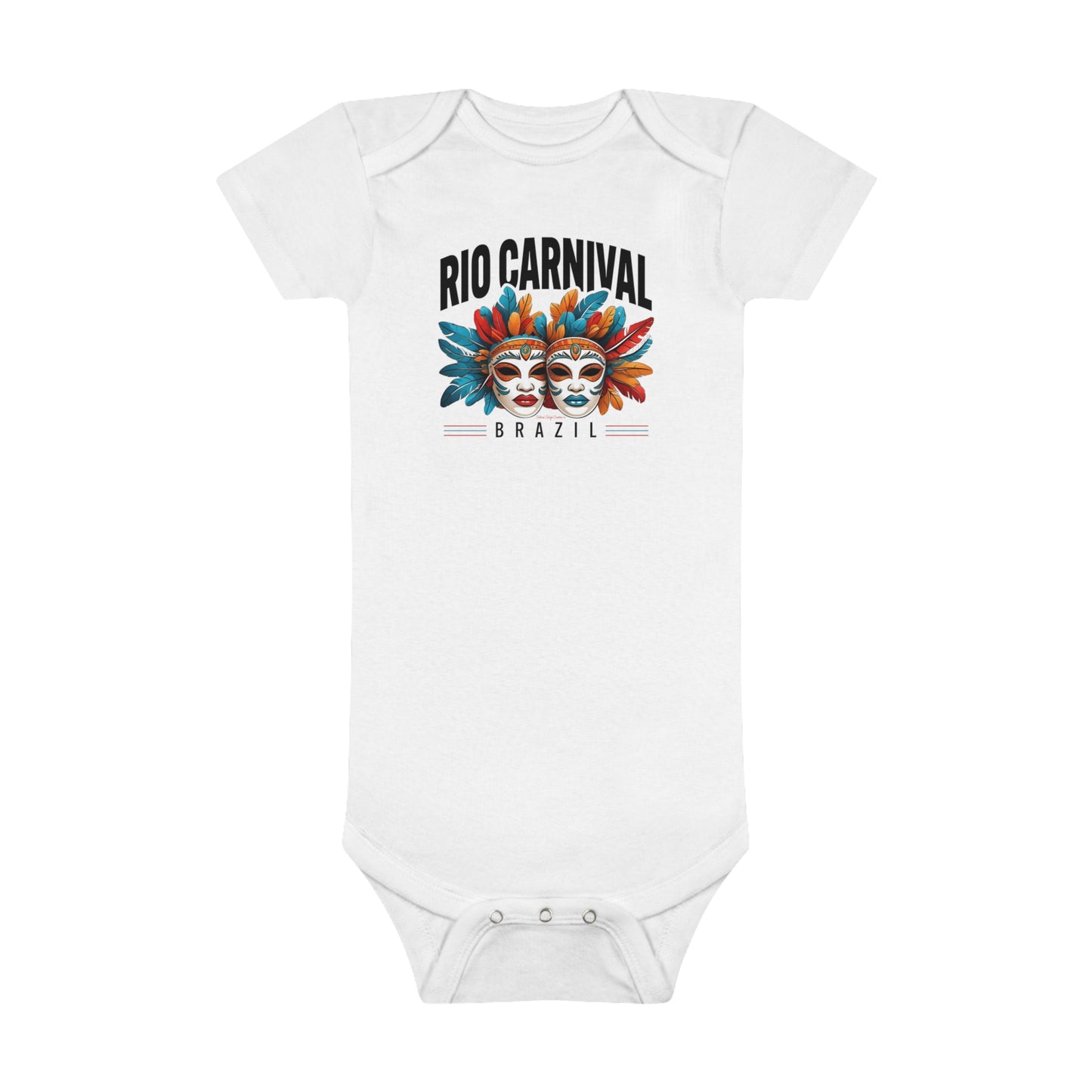 Rio de Janeiro Carnival Baby Short Sleeve Onesie®