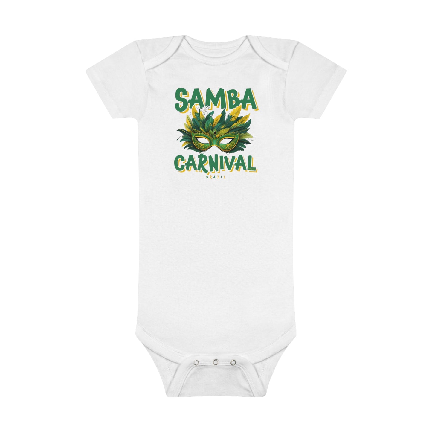 Samba Rio de Janeiro Carnival Baby Short Sleeve Onesie®