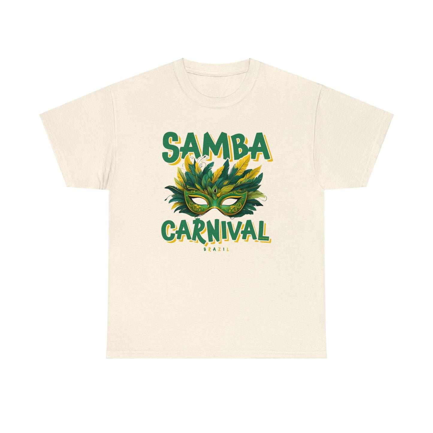 Samba Rio de Janeiro Carnival Unisex Heavy Cotton Tee