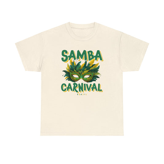 Samba Rio de Janeiro Carnival Unisex Heavy Cotton Tee