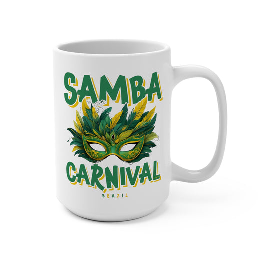 Samba Rio de Janeiro Carnival Mug 15oz