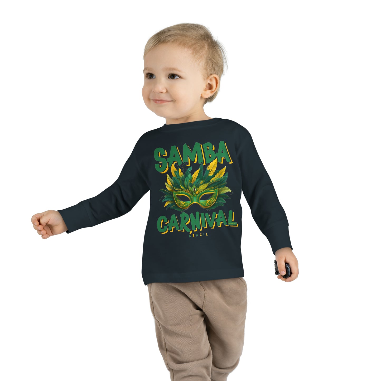 Samba Rio de Janeiro Carnival Toddler Long Sleeve Tee