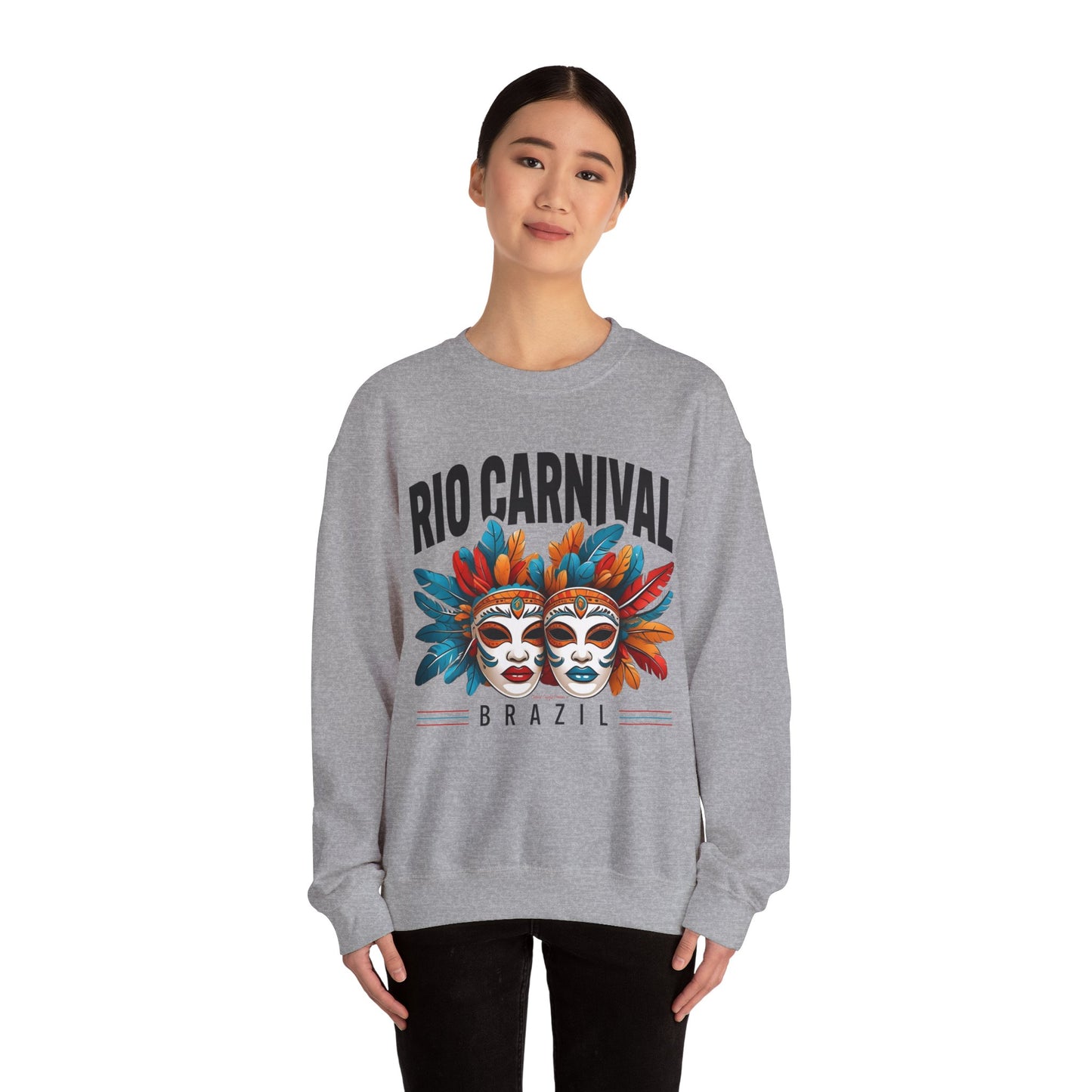 Rio de Janeiro Carnival Unisex Heavy Blend™ Crewneck Sweatshirt