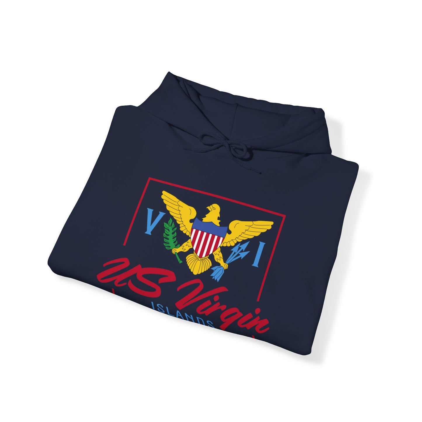 US Virgin Islands Unisex Heavy Blend™ Hooded Sweatshirt