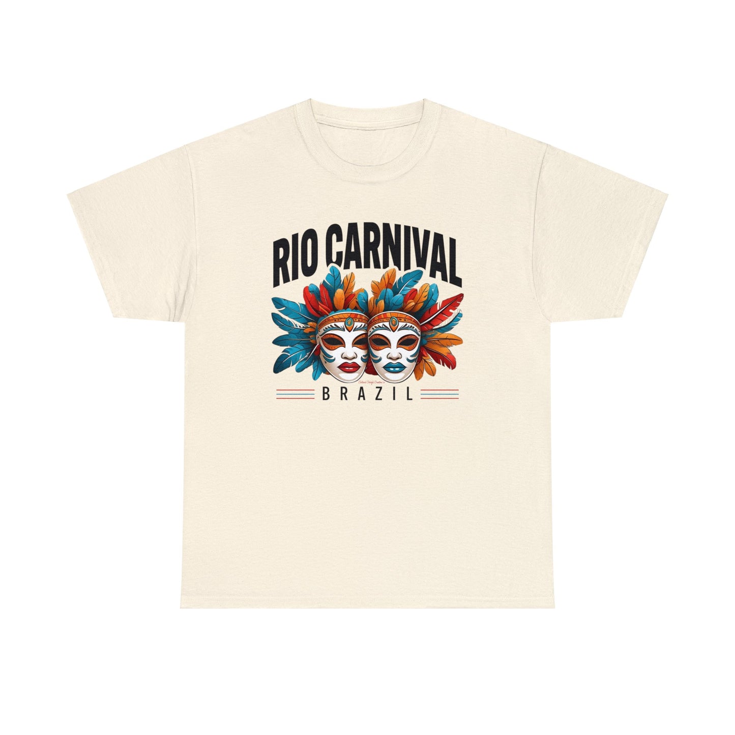 Rio de Janeiro Carnival Unisex Heavy Cotton Tee