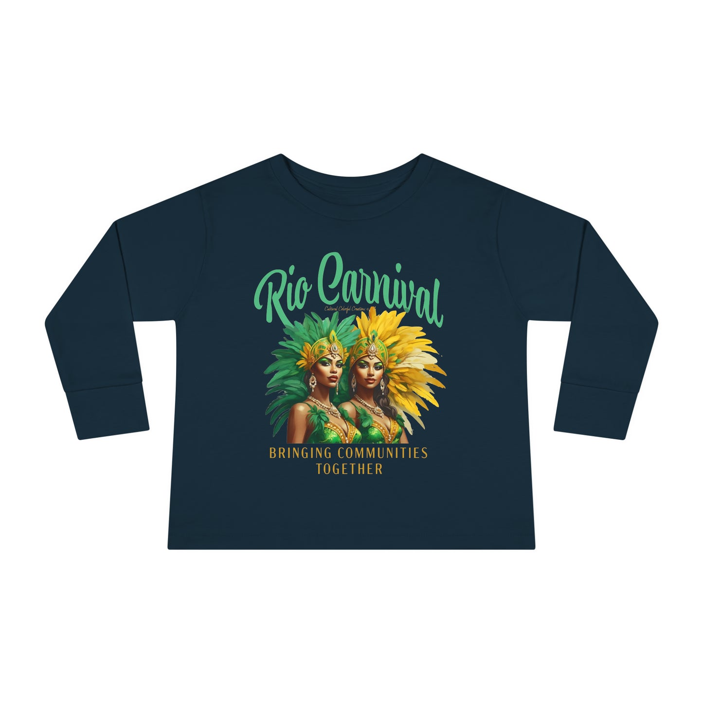 Rio de Janeiro Carnival Together Toddler Long Sleeve Tee