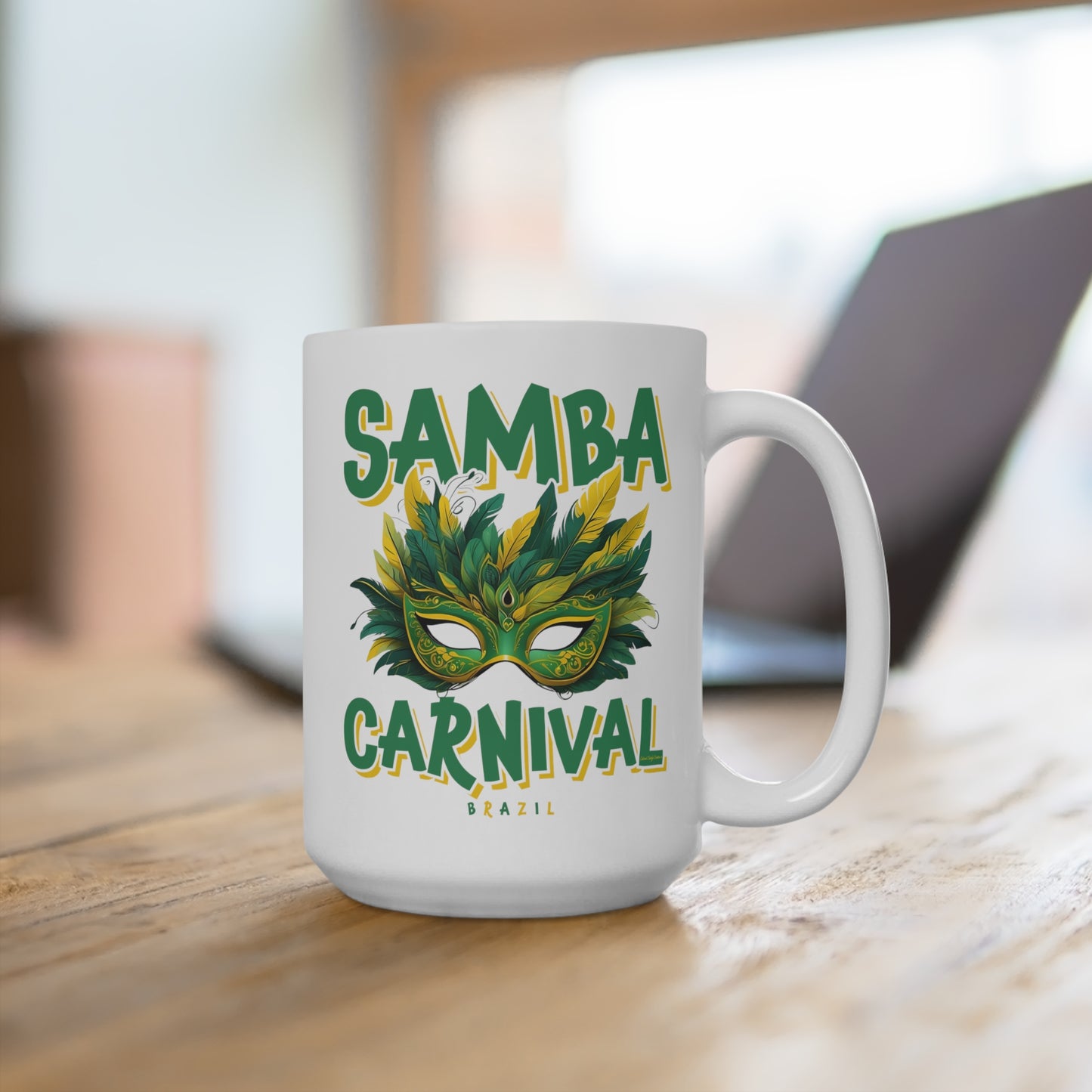 Samba Rio de Janeiro Carnival Mug 15oz