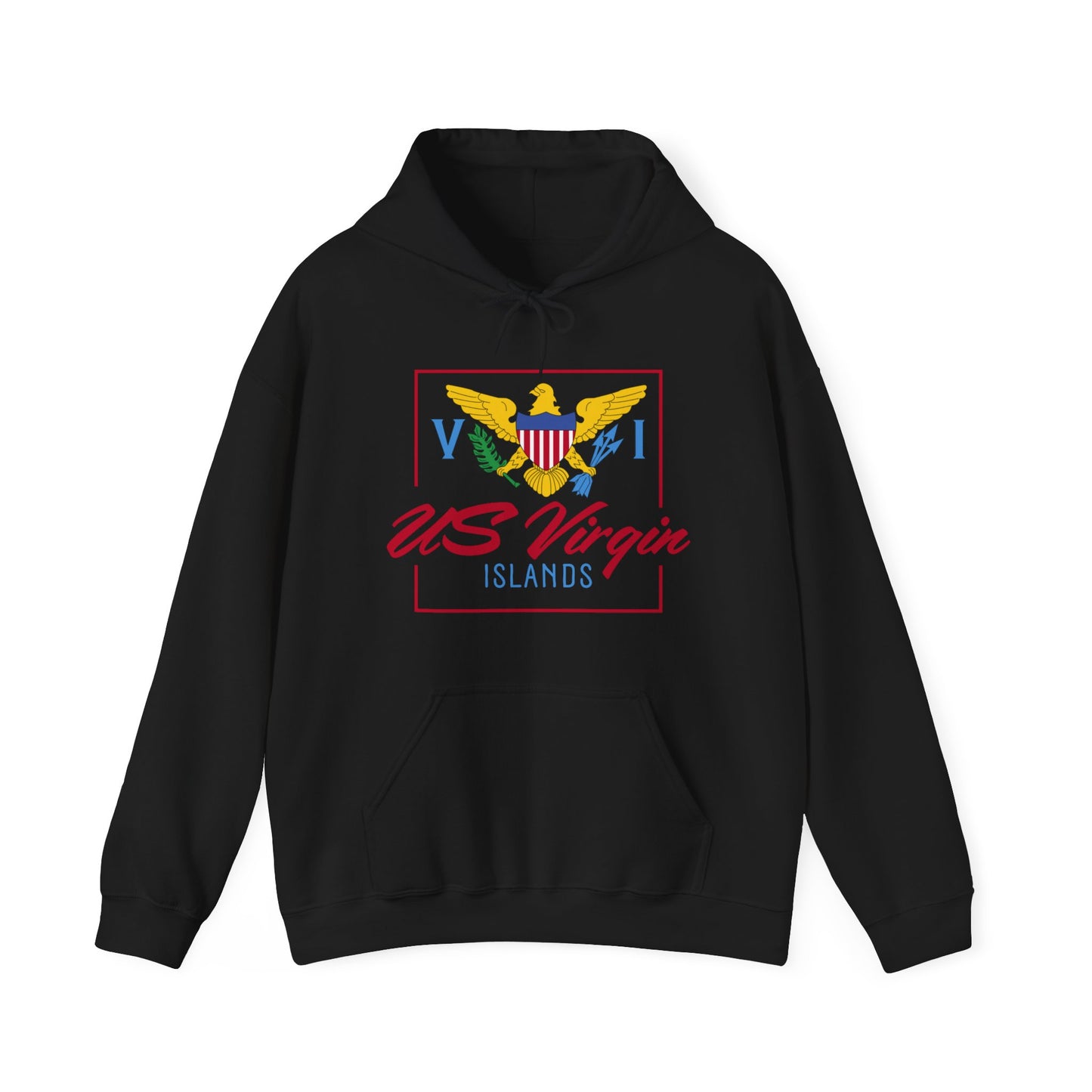 US Virgin Islands Unisex Heavy Blend™ Hooded Sweatshirt