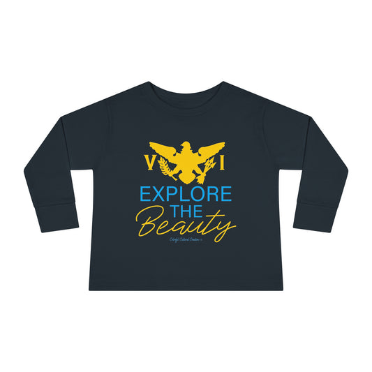 Explore the Beauty Toddler Long Sleeve Tee