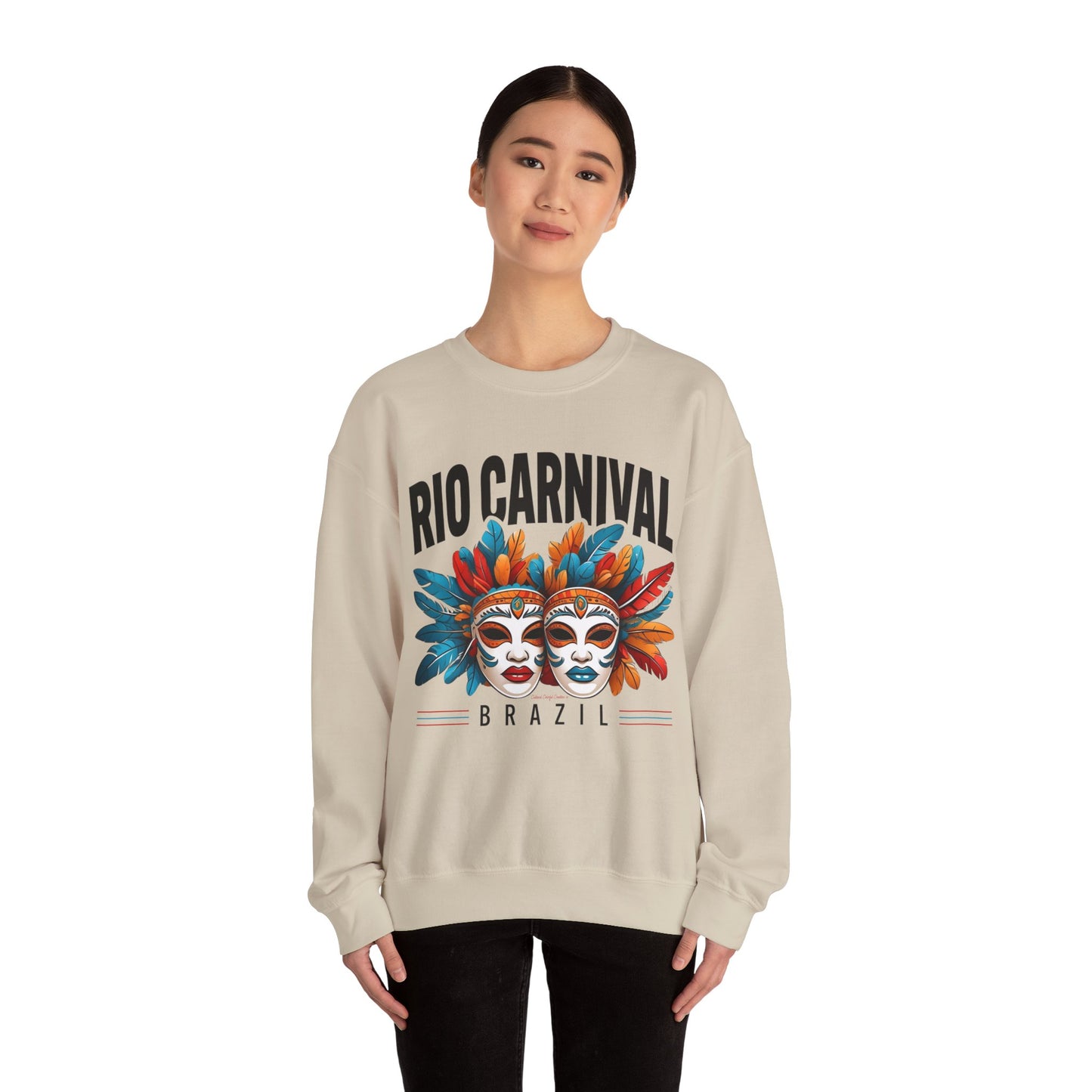 Rio de Janeiro Carnival Unisex Heavy Blend™ Crewneck Sweatshirt