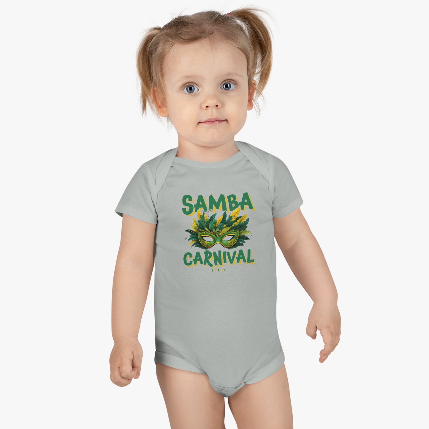 Samba Rio de Janeiro Carnival Baby Short Sleeve Onesie®