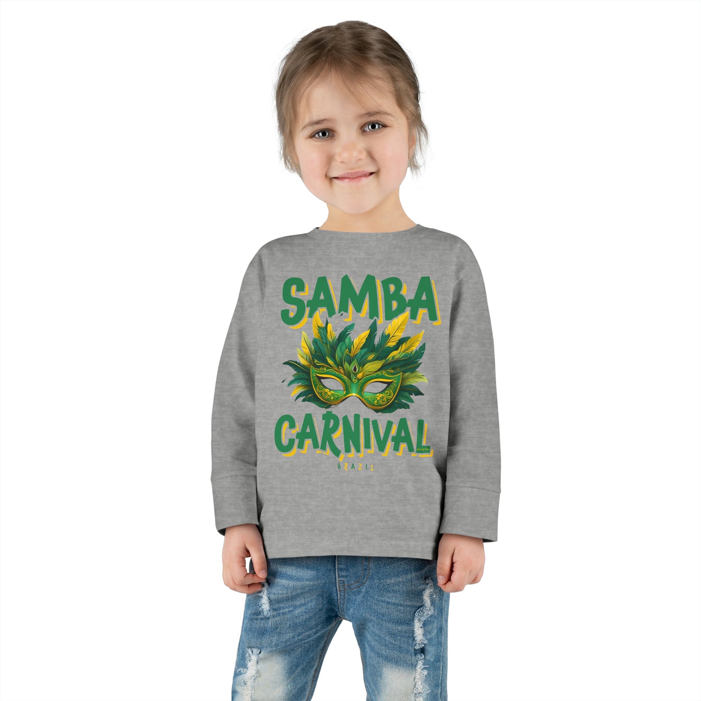 Samba Rio de Janeiro Carnival Toddler Long Sleeve Tee