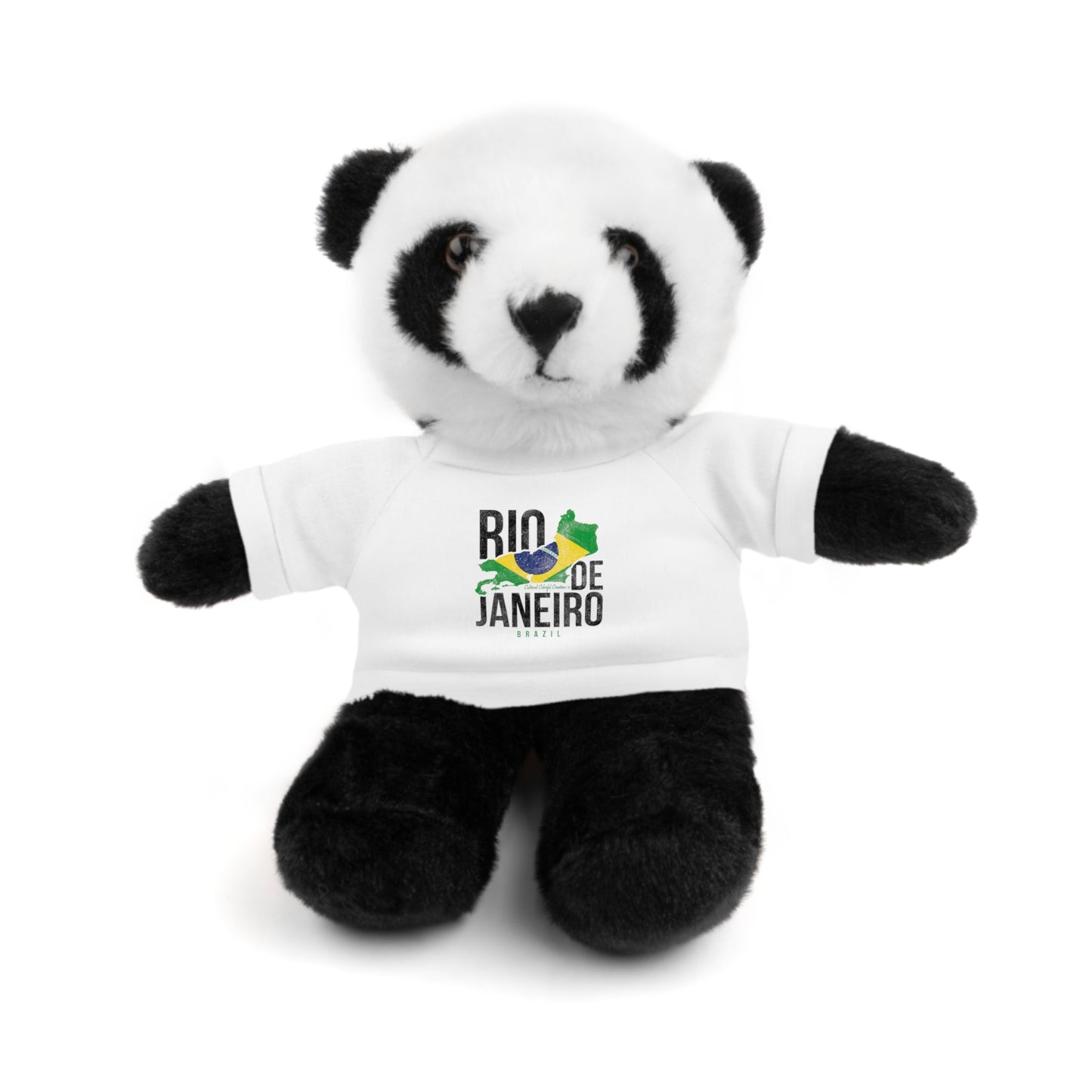 Brazil Flag Stuffed Animals with Tee