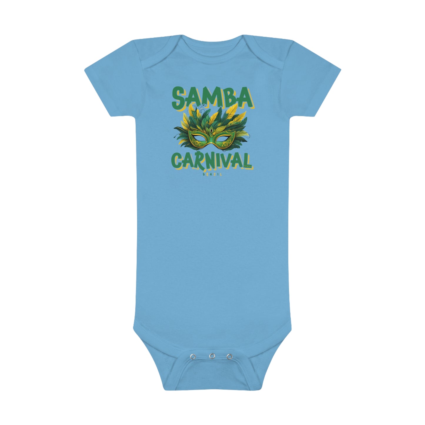 Samba Rio de Janeiro Carnival Baby Short Sleeve Onesie®