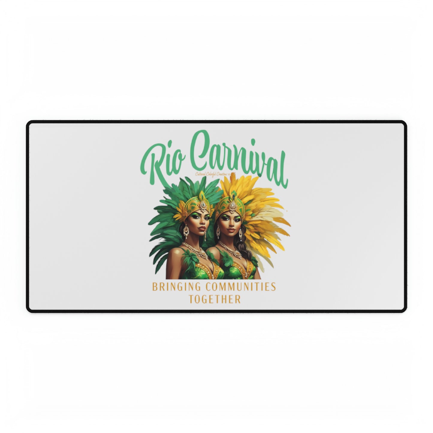 Rio de Janeiro Carnival Together Desk Mats