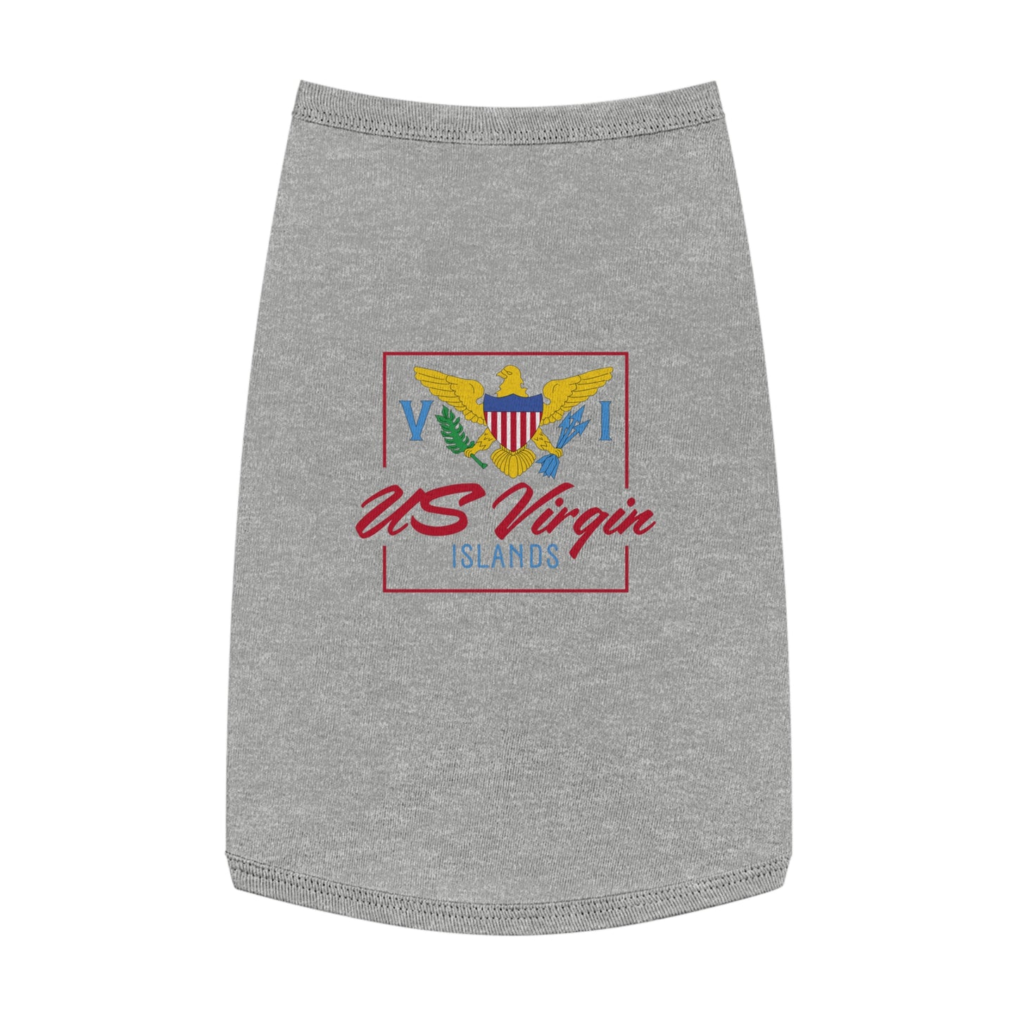 US Virgin Islands Pet Tank Top